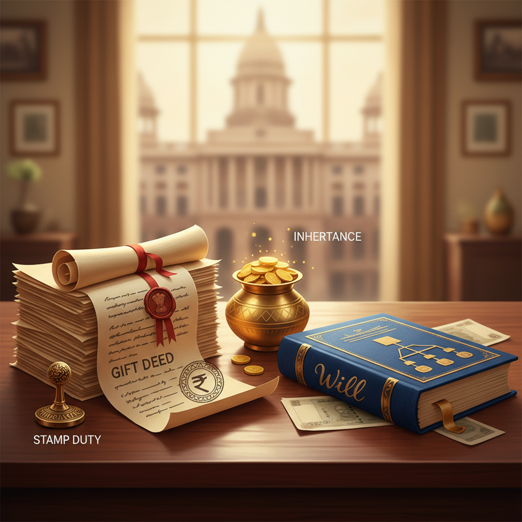 Gift Deed vs. Will in India: A Comparative Analysis for Property Transfer