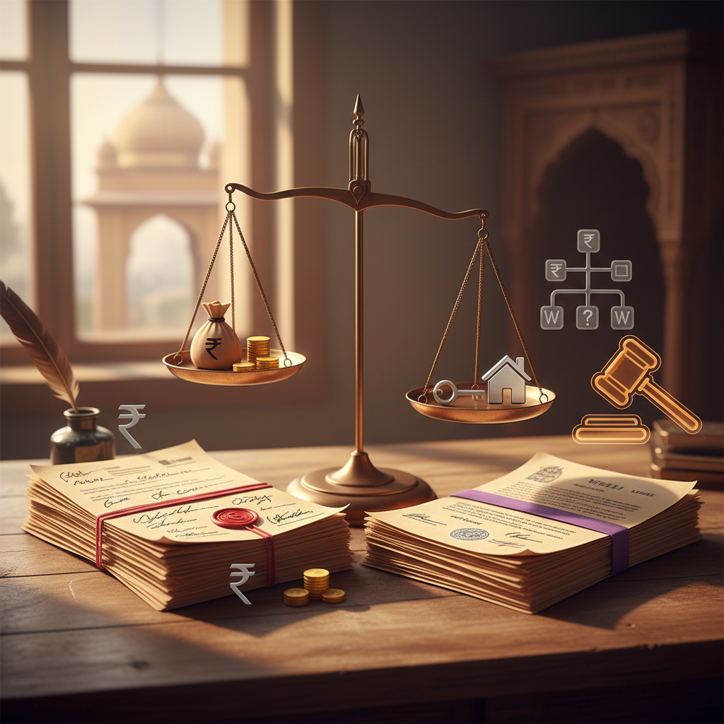 Gift Deed vs. Will in India: A Comprehensive Guide to Property Transfer, Tax, and Stamp Duty Implications