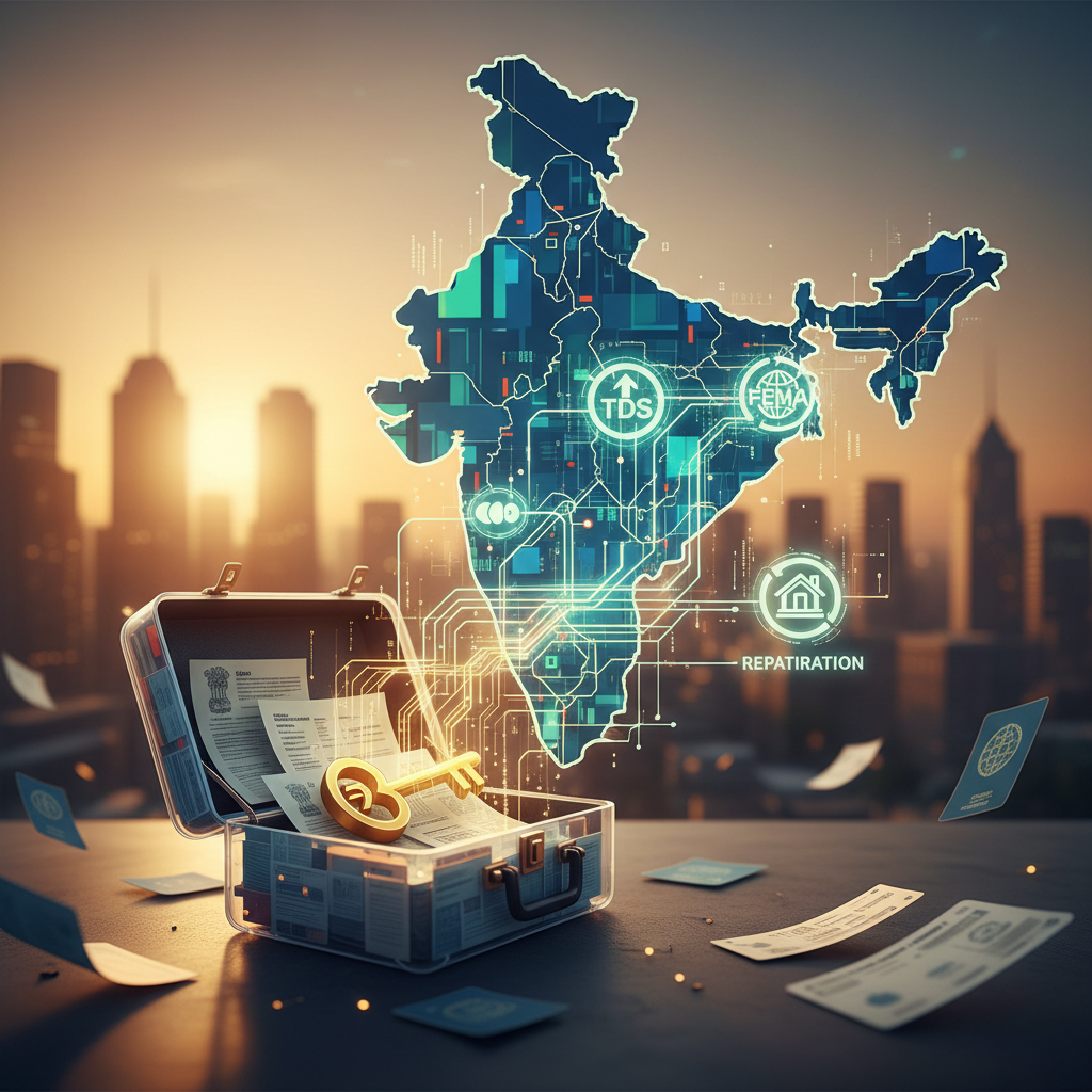 Navigating Property Sale in India as an NRI: TDS, FEMA, and Repatriation
