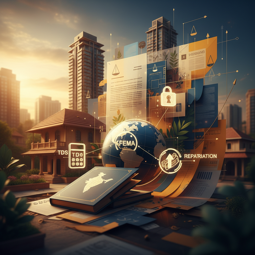 Selling Property in India as an NRI: Navigating TDS, FEMA, and Repatriation
